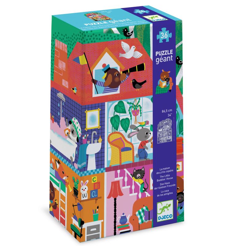 The Little Buddies' House - 36 pcs - FSC MIX