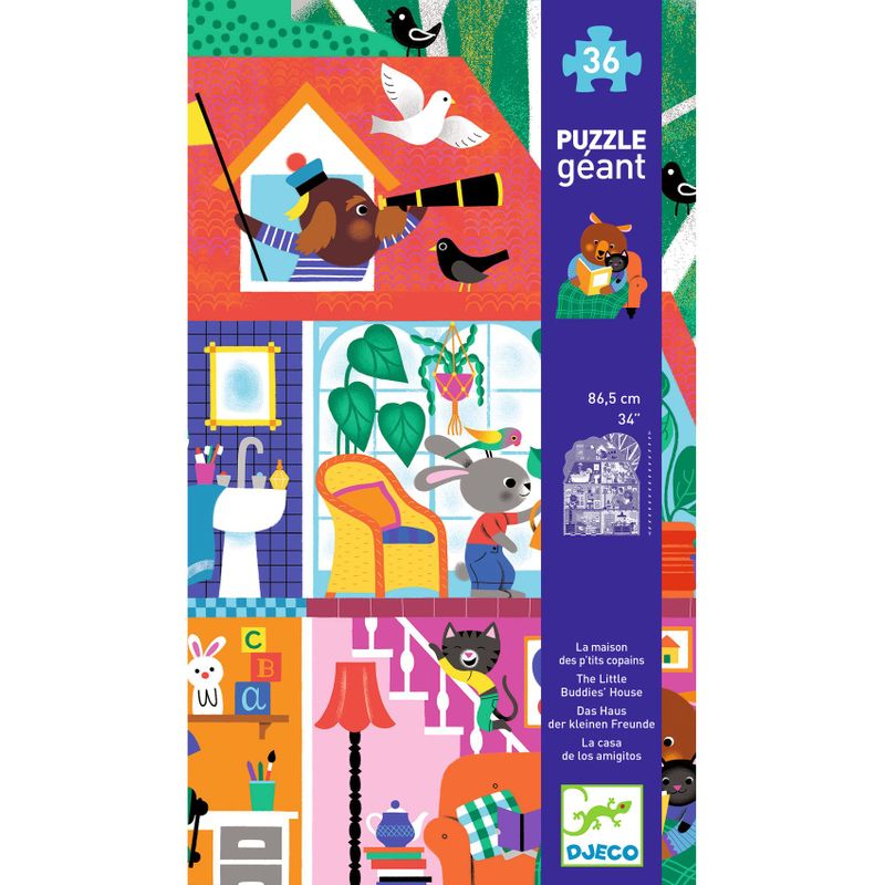 The Little Buddies' House - 36 pcs - FSC MIX