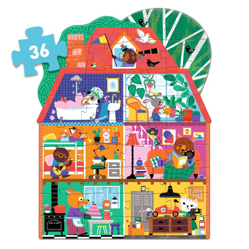 The Little Buddies' House - 36 pcs - FSC MIX