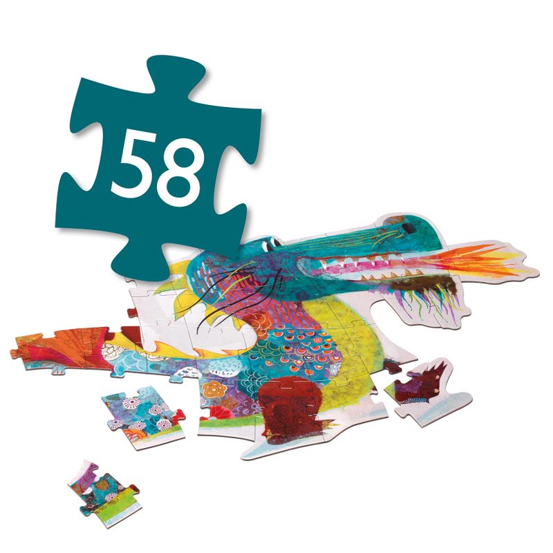 Leon the dragon, 58 pcs
