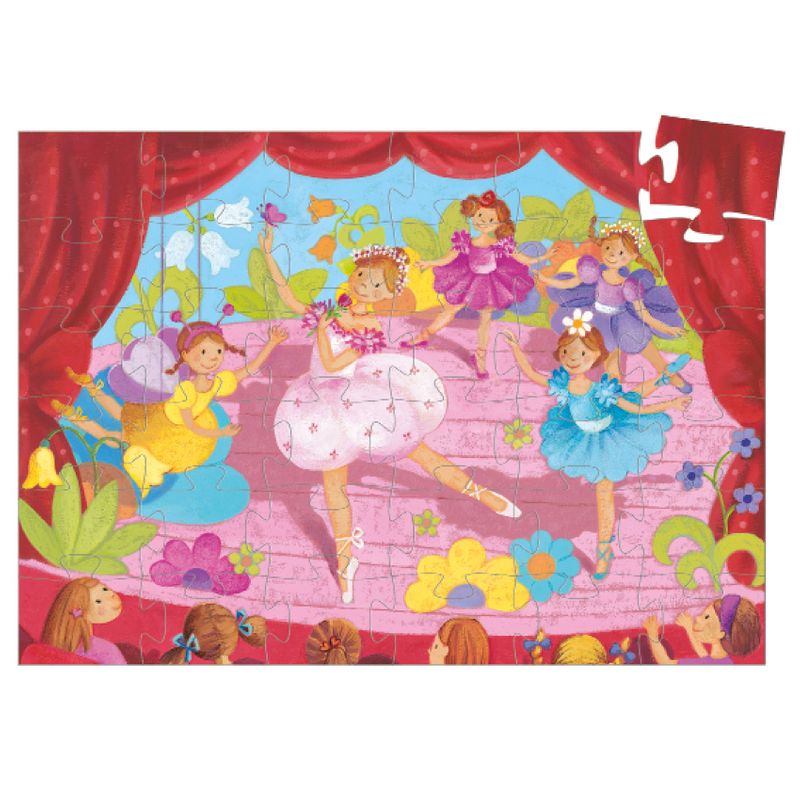 Ballerina and flower Puzzle, 36 pcs