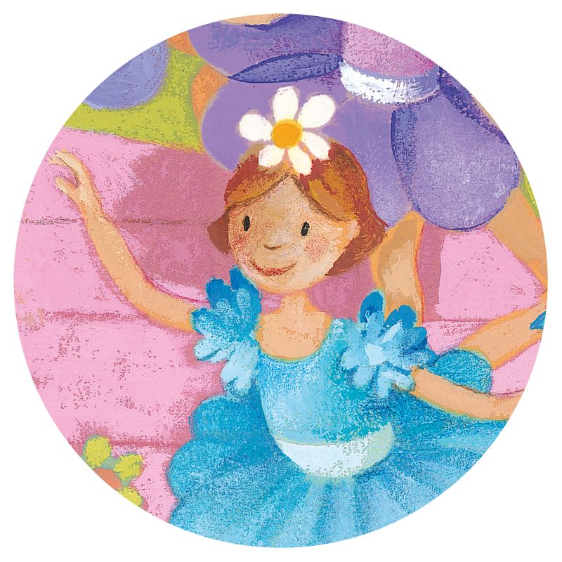 Ballerina and flower Puzzle, 36 pcs