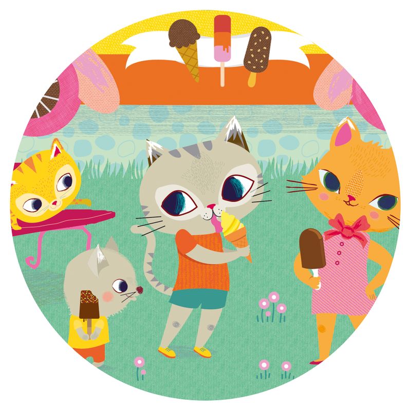  Ice cream truck, 16 pcs