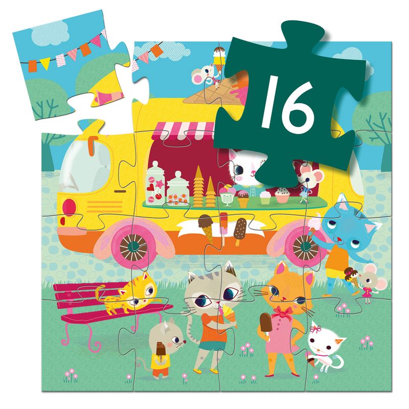  Ice cream truck, 16 pcs