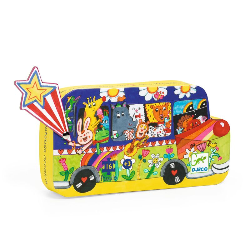 The rainbow bus, 16 pcs