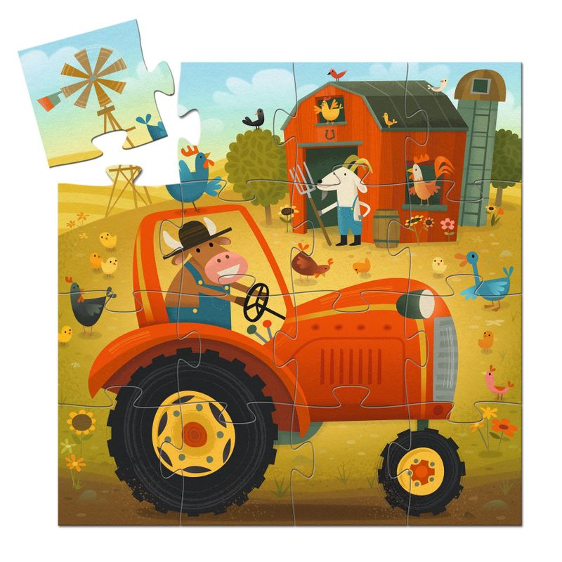 The Tractor, 16 pcs - FSC MIX