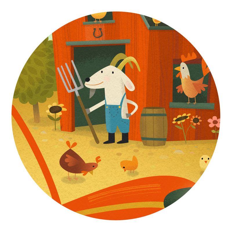 The Tractor, 16 pcs - FSC MIX