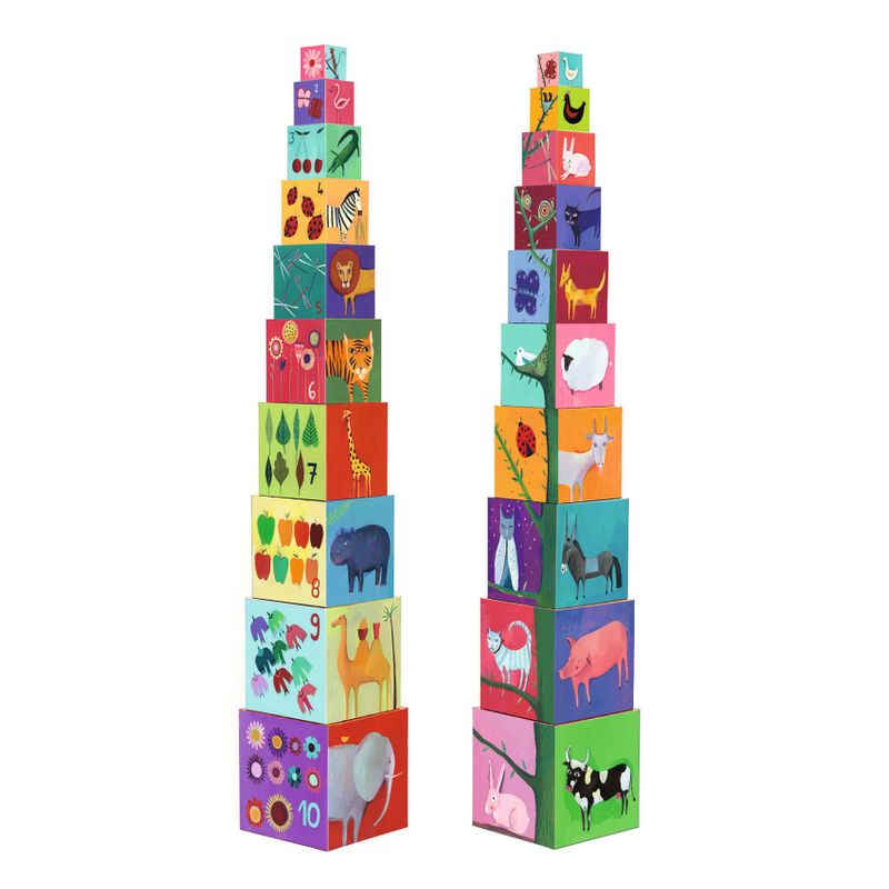 10 Nature and Animals Blocks