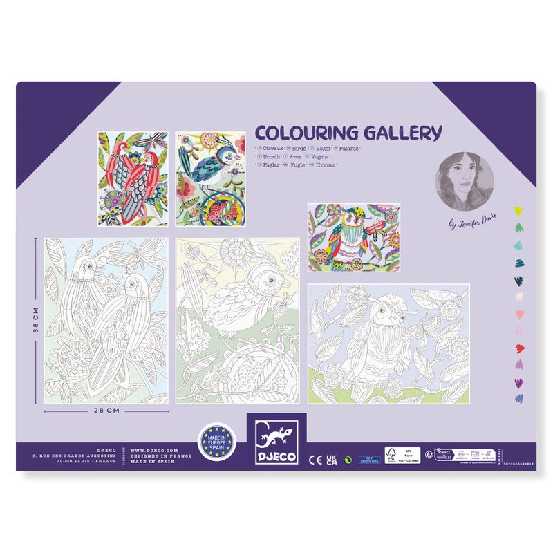 Colouring Gallery - Birds
