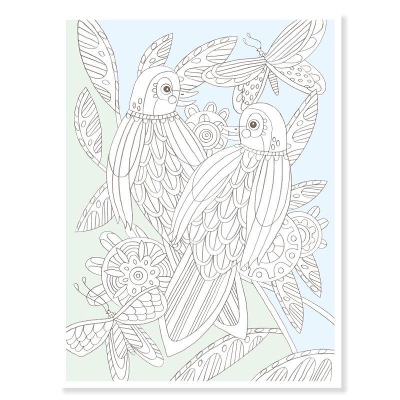 Colouring Gallery - Birds