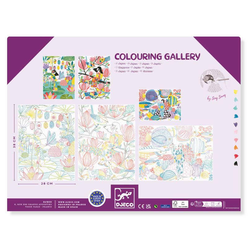 Colouring Gallery - Japan