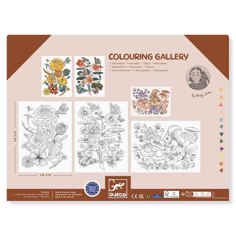 Colouring Gallery - Naturalist