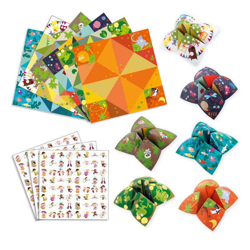 Origami bird games