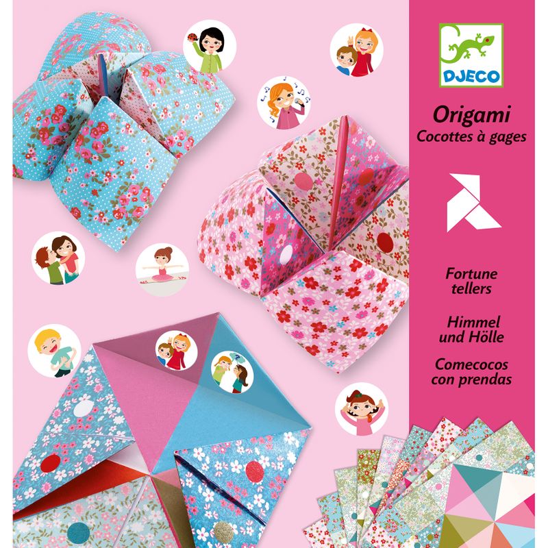 Origami, fortune tellers - flowers