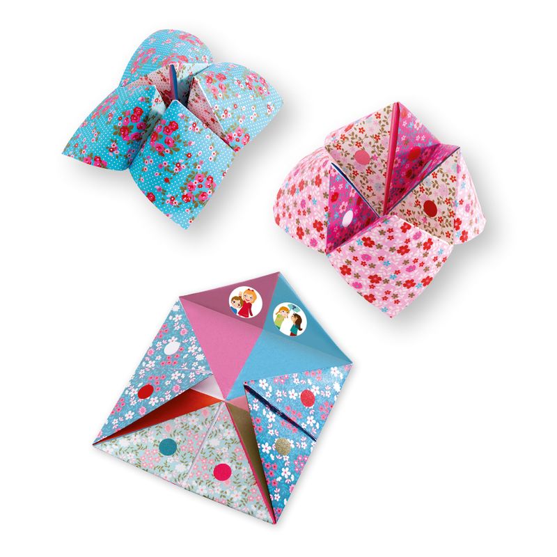 Origami, fortune tellers - flowers