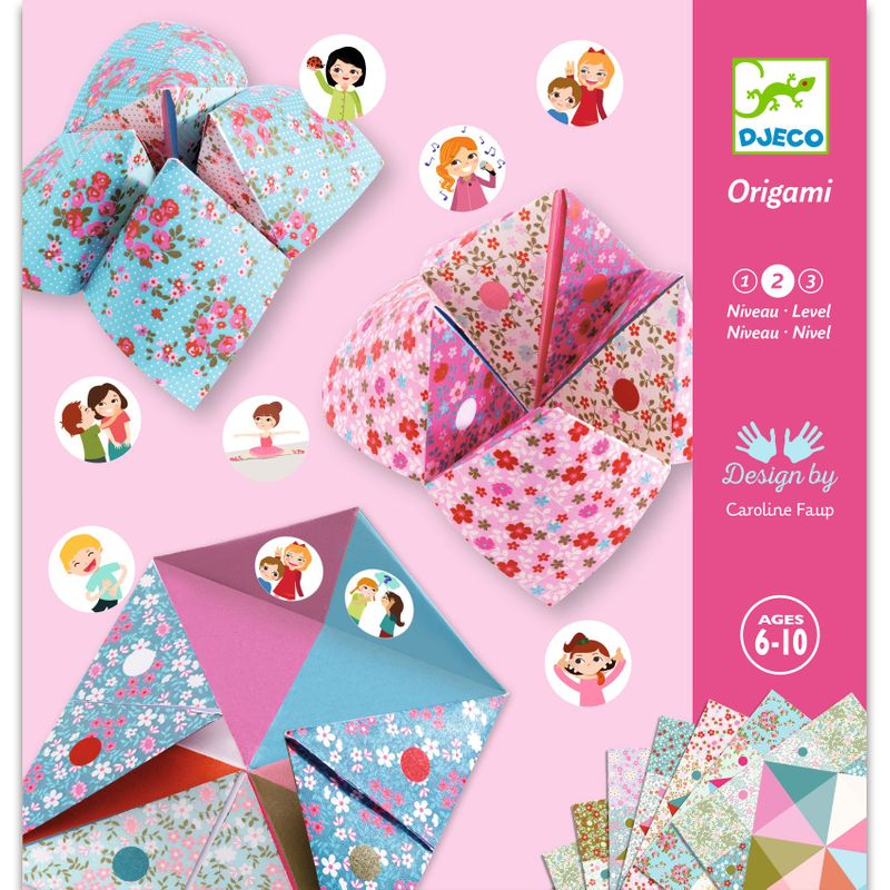 Origami, fortune tellers - flowers