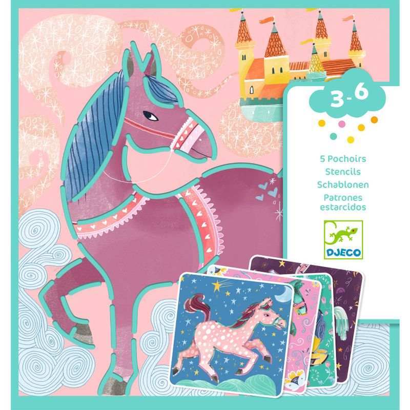 Stencils: Horses