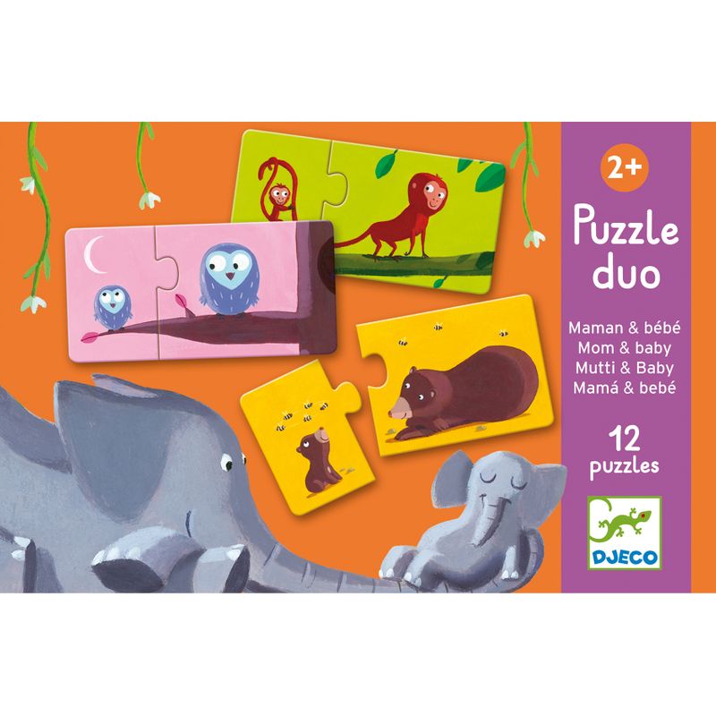 Puzzle Duo - Mom and Baby