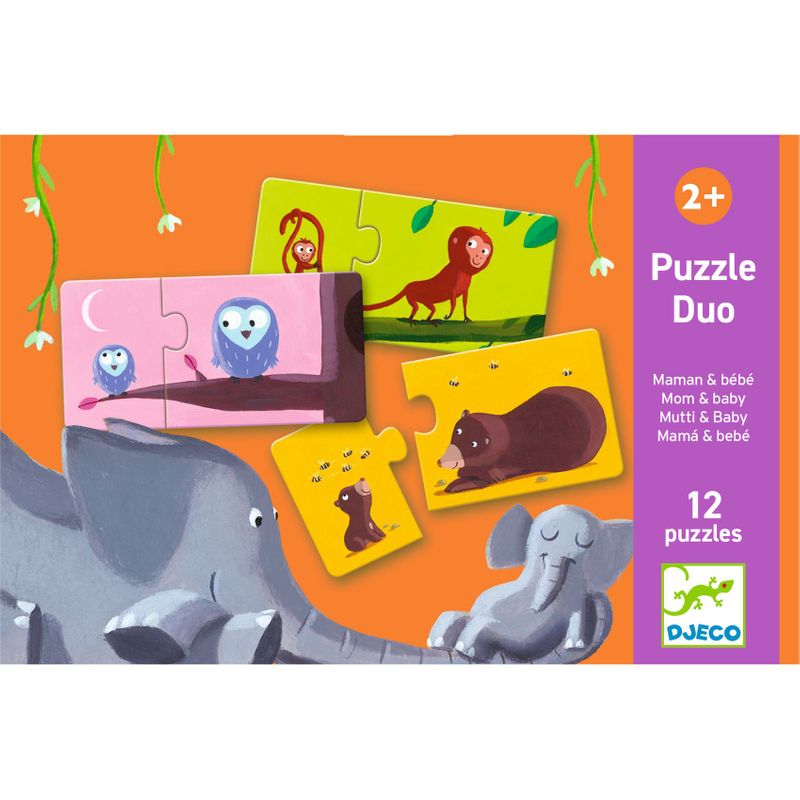 Puzzle Duo - Mom and Baby