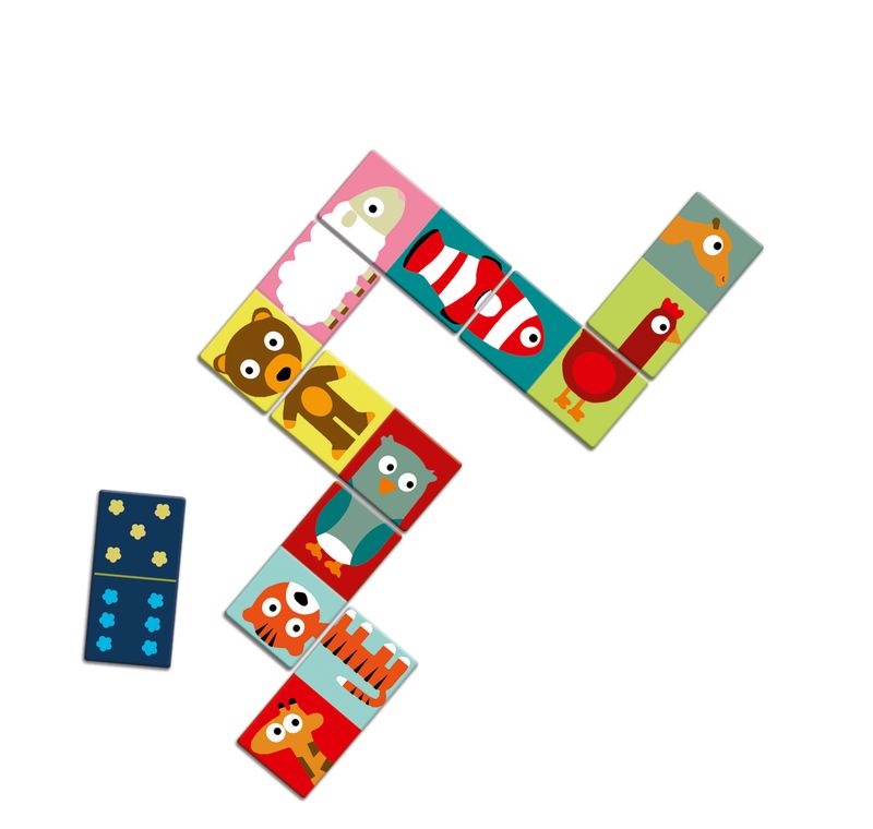 Domino Animo-puzzle