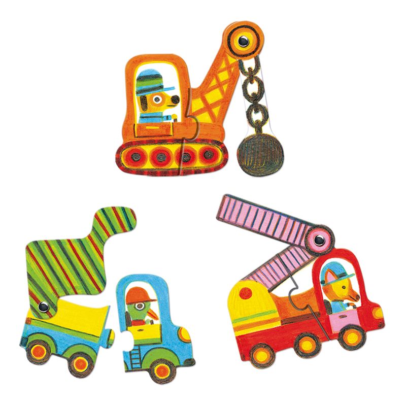 Puzzle Duo, Articulo vehicles