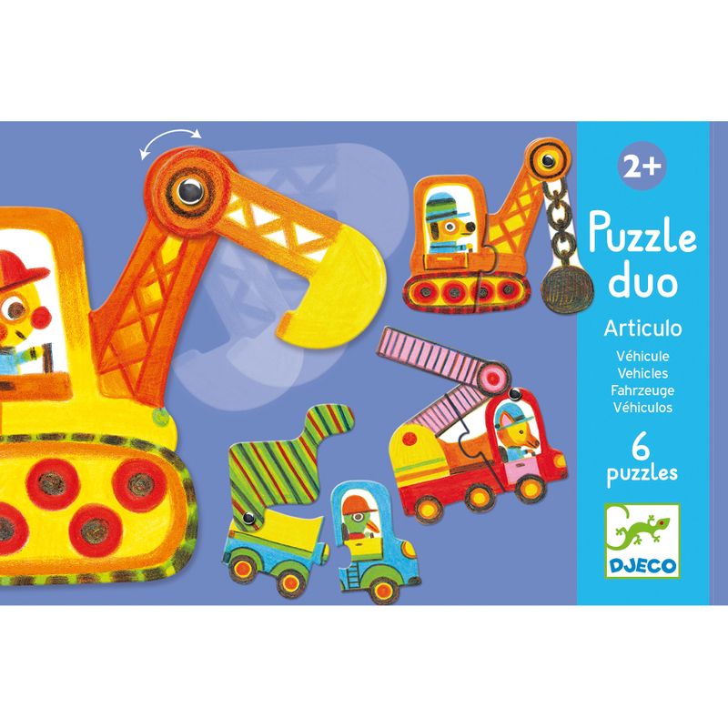 Puzzle Duo, Articulo vehicles