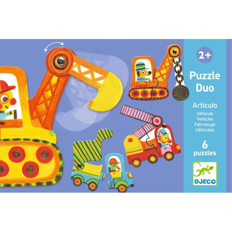 Puzzle Duo, Articulo vehicles