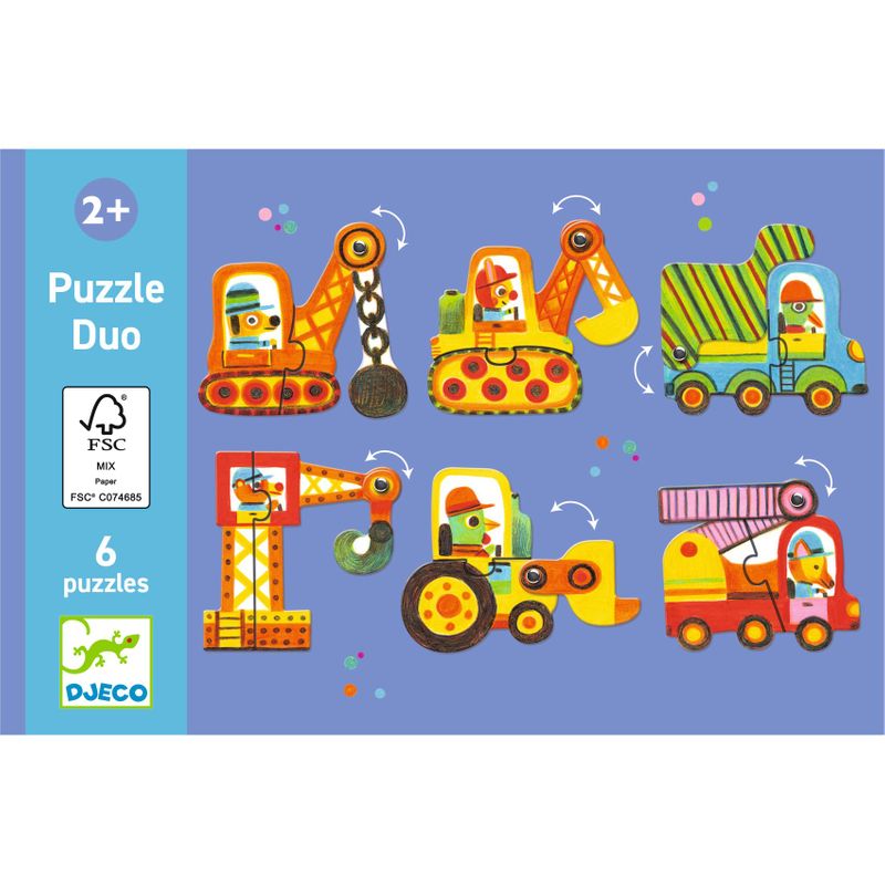 Puzzle Duo, Articulo vehicles