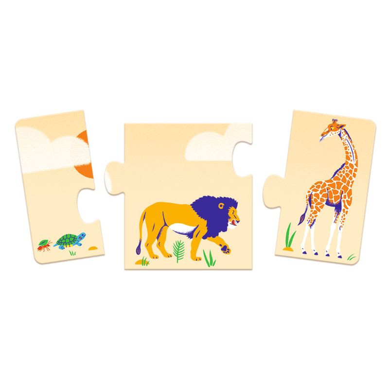 Puzzle Frise Smal and Big - 10 pcs