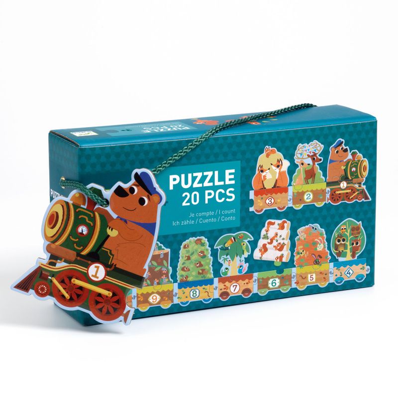 Puzzle - I Count, 20 pcs
