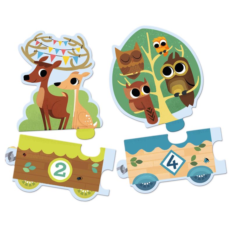 Puzzle - I Count, 20 pcs