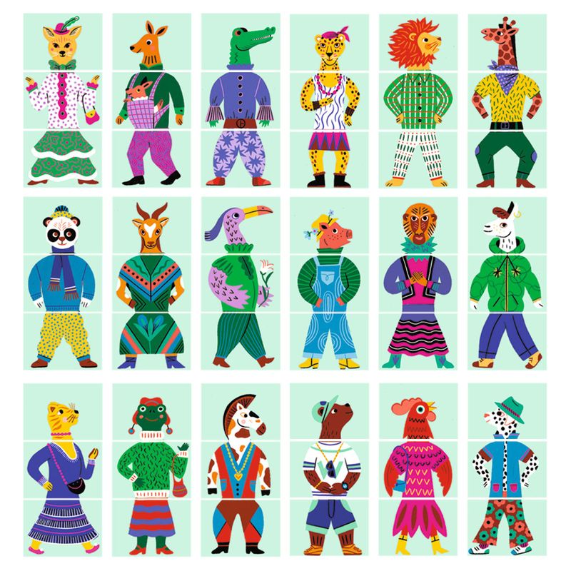 Eduludo - Mix & Match Modanimo