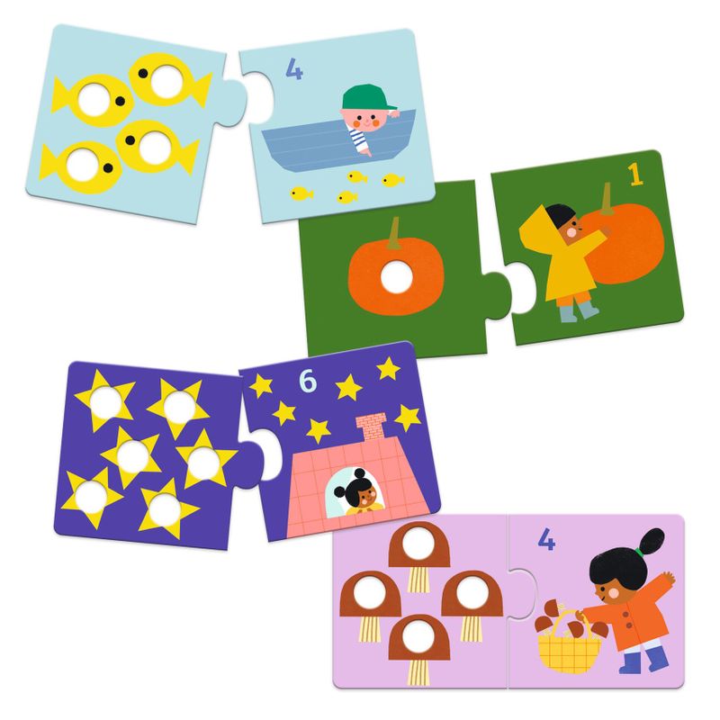 Puzzle Duo - First Figures, 24 pcs - FSC MIX