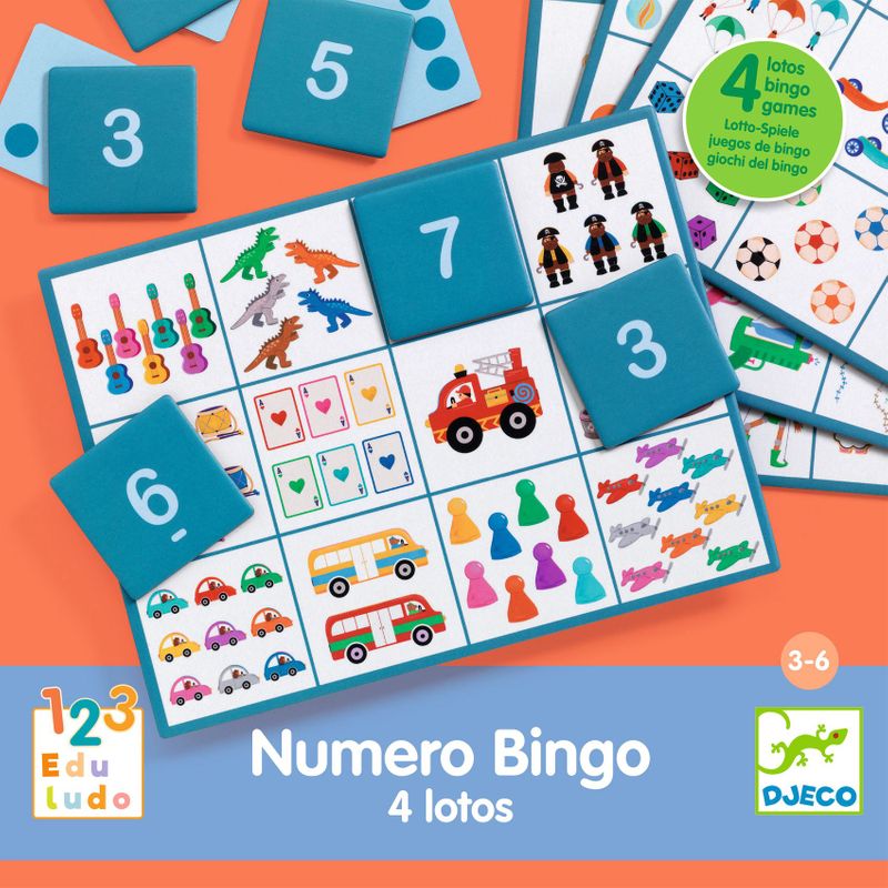 Eduludo - Numero Bingo