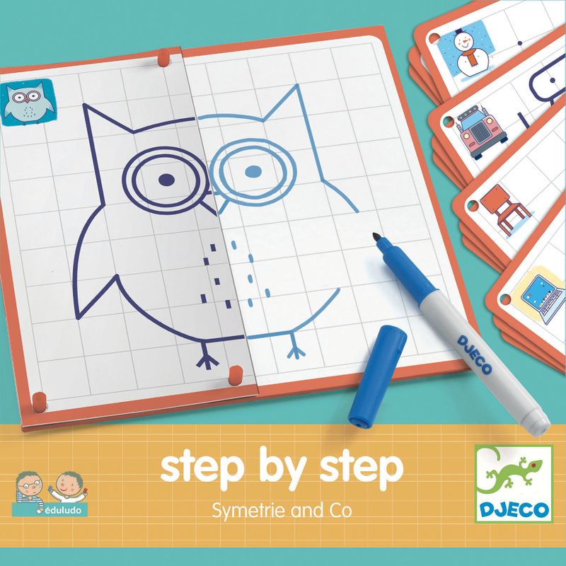 Step by step symetrie and Co