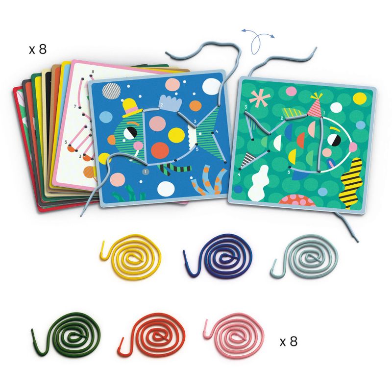 Dot-to-dot Lacing