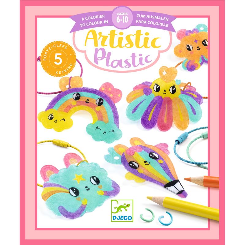 Artistic Plastic -Kawaii Keyring