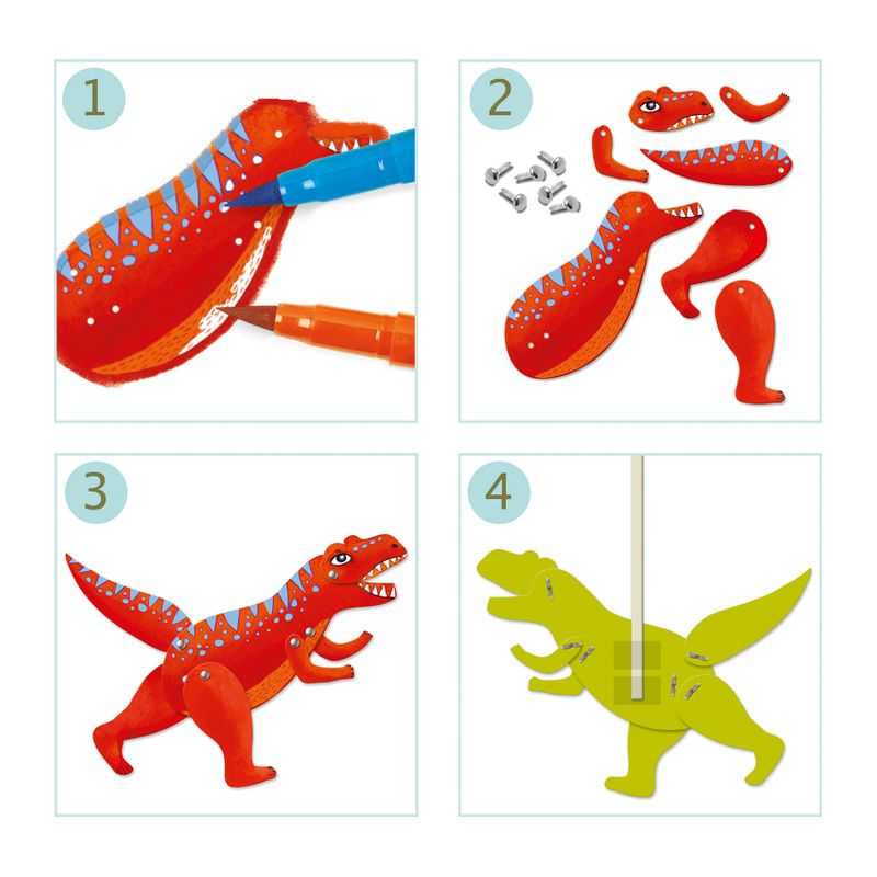 Small puppets, Dinos