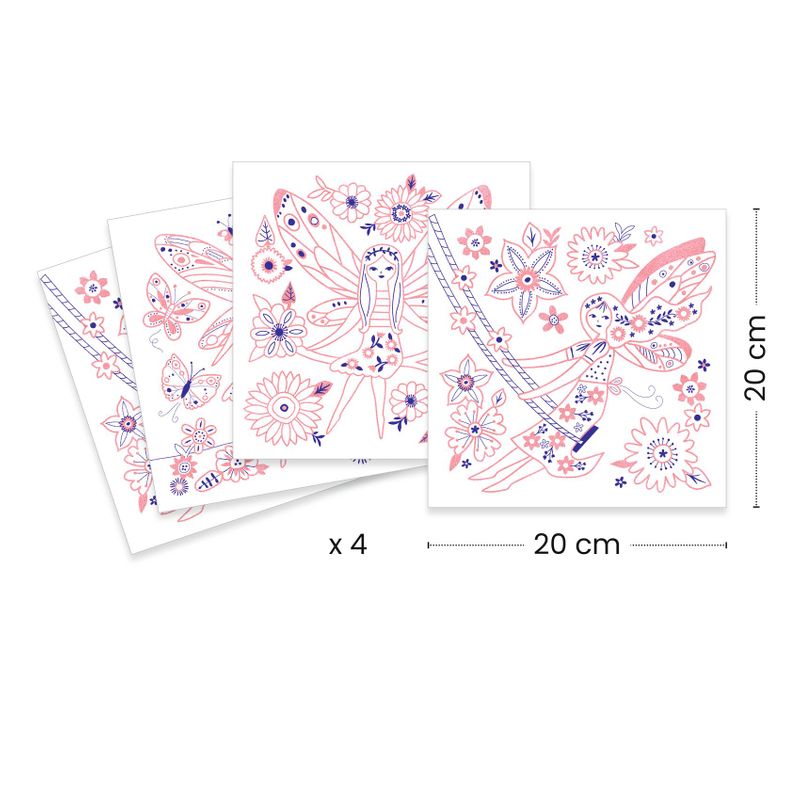 Shiny Colouring - Little Wings