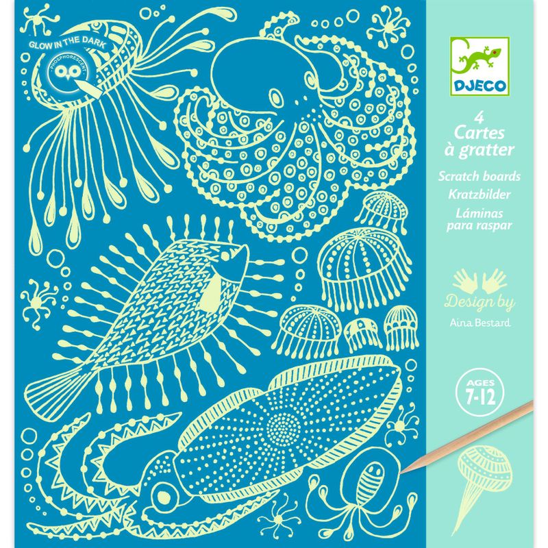 Scratch card, Sea Life