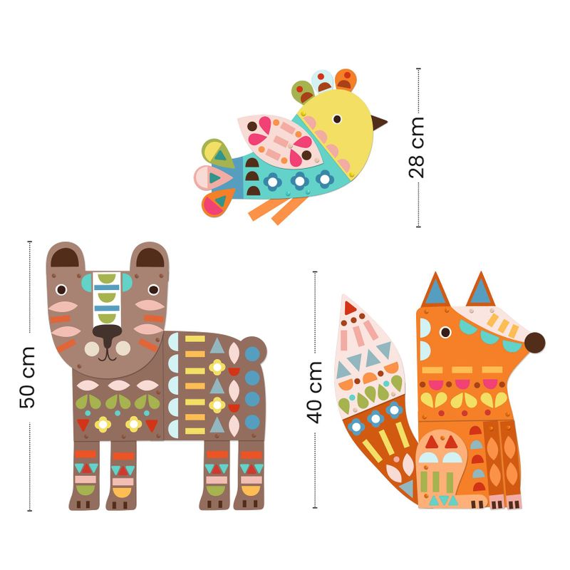 Create With Paper - 3 Giant Animals