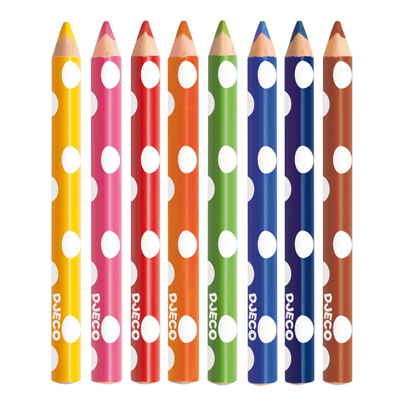 8 pencils for the small ones