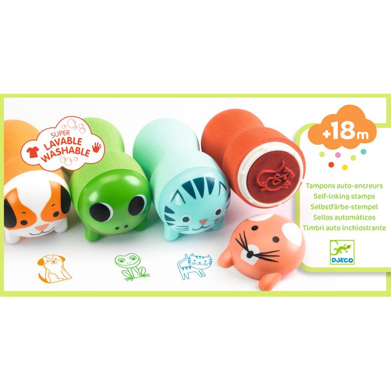 Stamps for Littles Ones - Garden Animals