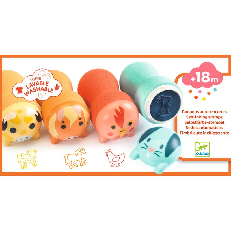 Stamps for little ones - Farm animals