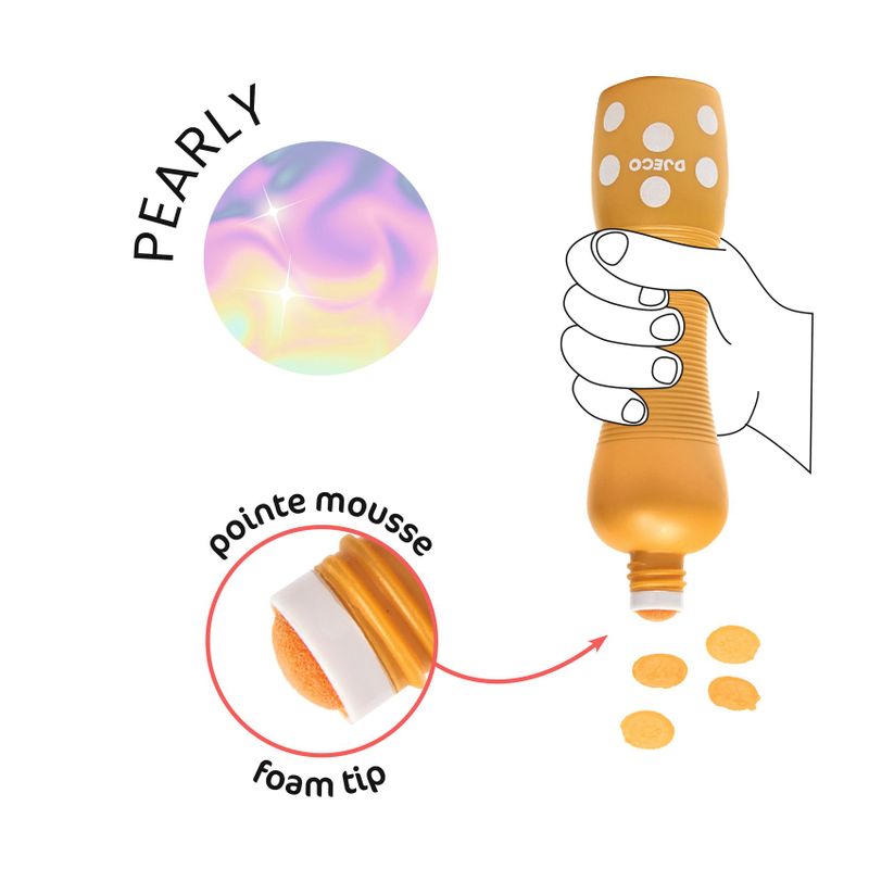 Large Dot Markers - Pearly