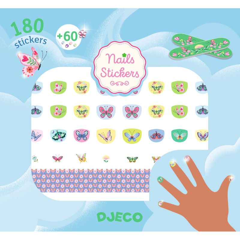 Nail Stickers - Springtime Butterflies