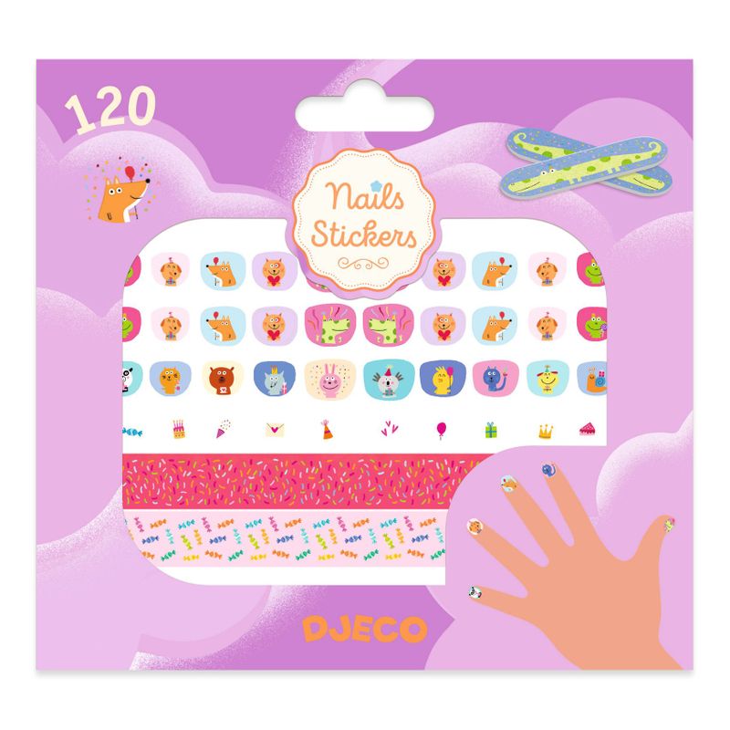 Nail Stickers - Happy Birthday! - FSC MIX