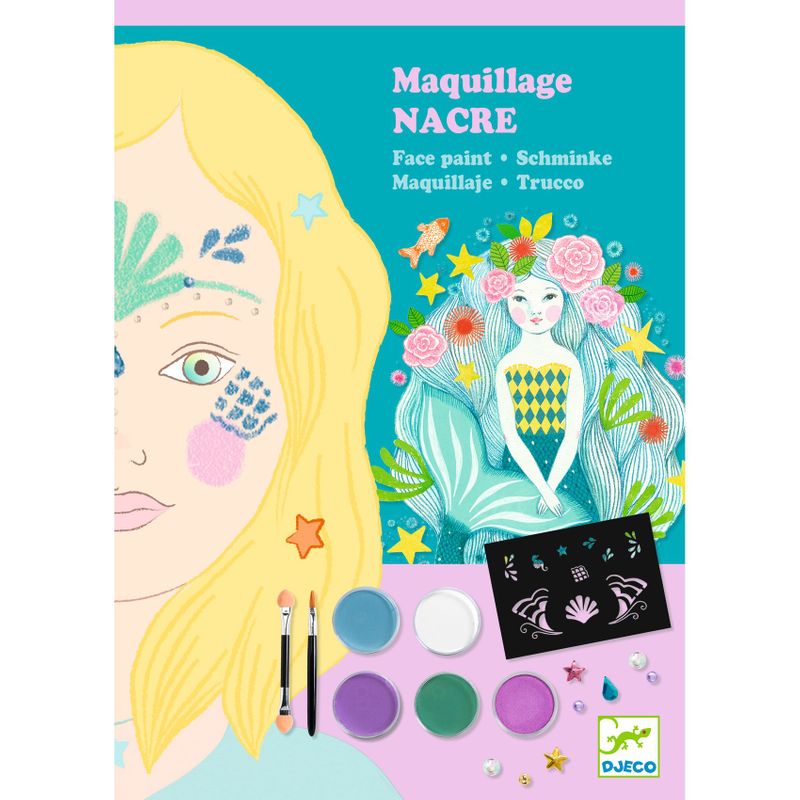 Face Paint Set and Accessories - Pearl