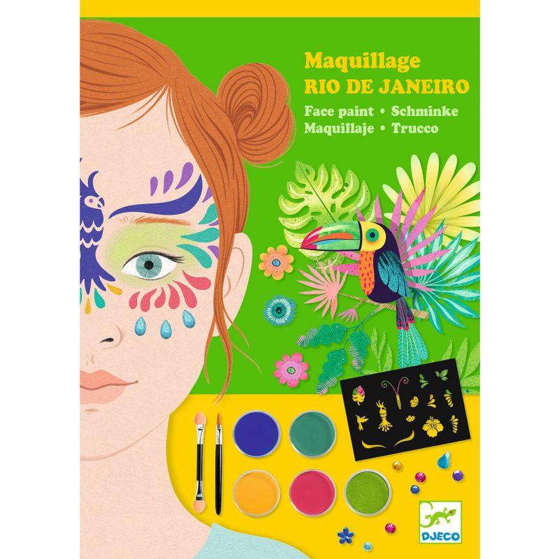 Face Paint Set and Accessories - Rio de Janeiro