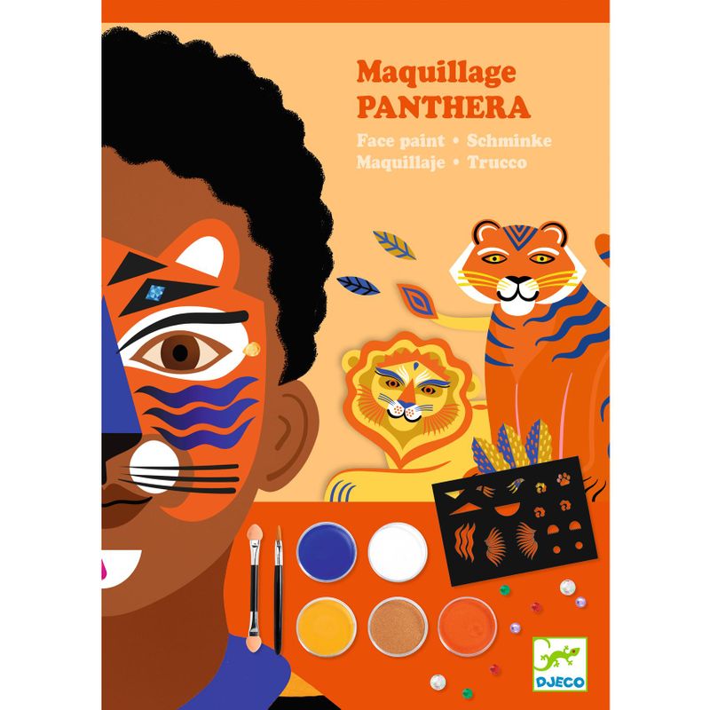 Face Paint Set and Accessories - Panthera